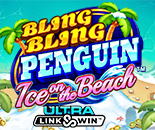 Bling Bling Penguin Ice On The Beach